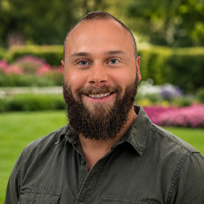 Wyatt, co-owner of Louie’s Outdoor Care